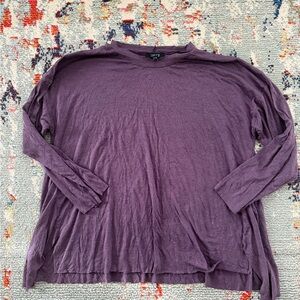 Comfy USA Purple Long Sleeve Top